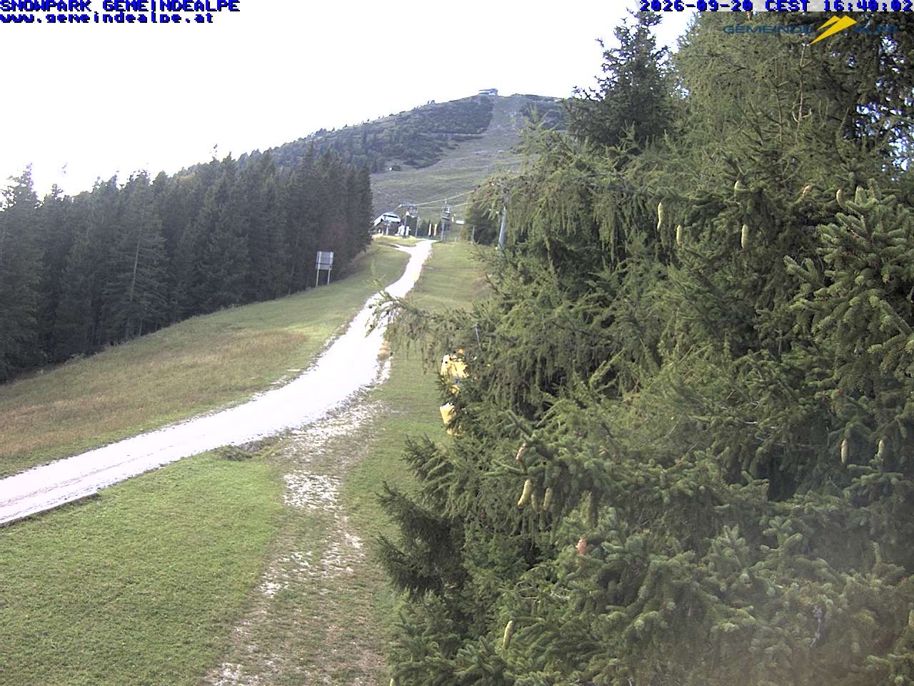 Archiv Foto Webcam Mitterbach - Gemeindealpe Snowpark