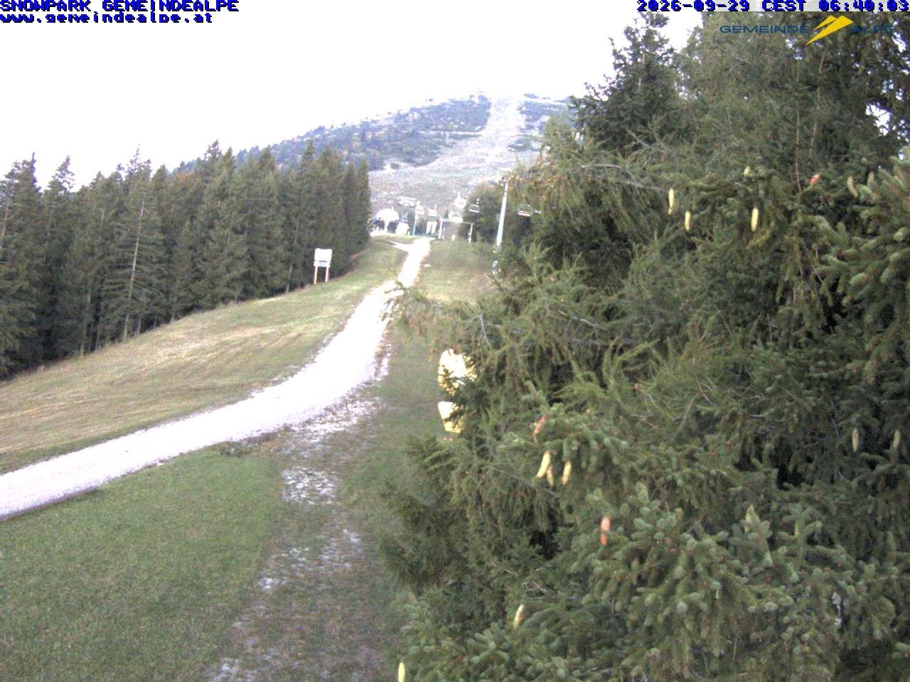 Archiv Foto Webcam Mitterbach - Gemeindealpe Snowpark