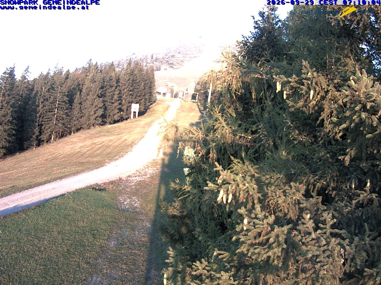 Archiv Foto Webcam Mitterbach - Gemeindealpe Snowpark