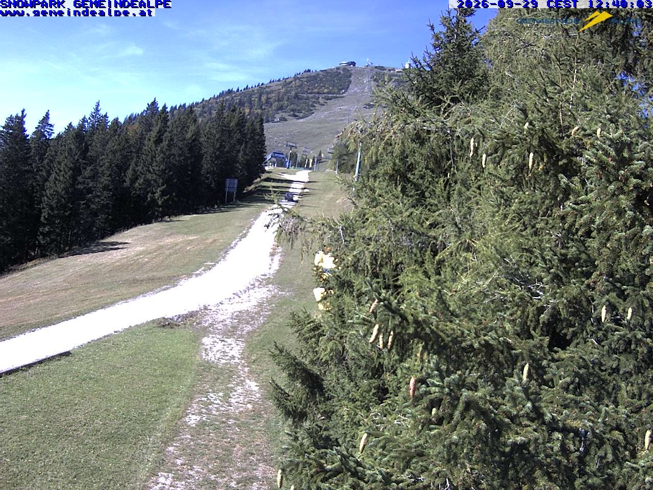 Archiv Foto Webcam Mitterbach - Gemeindealpe Snowpark