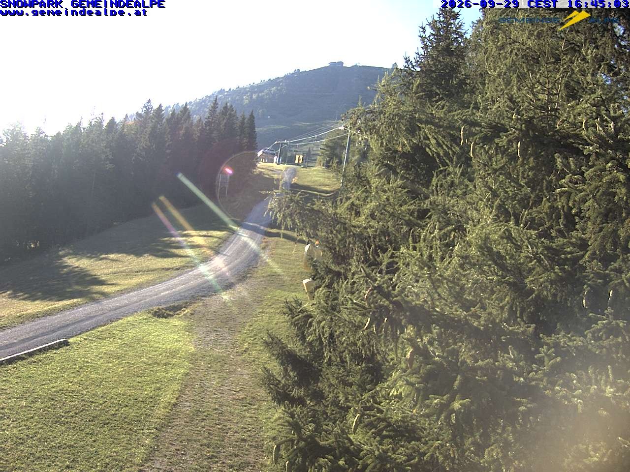 Archiv Foto Webcam Mitterbach - Gemeindealpe Snowpark