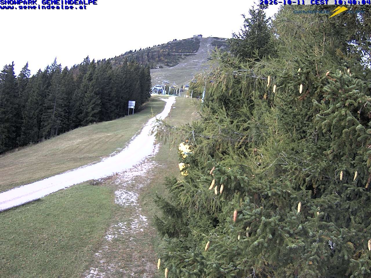 Archiv Foto Webcam Mitterbach - Gemeindealpe Snowpark