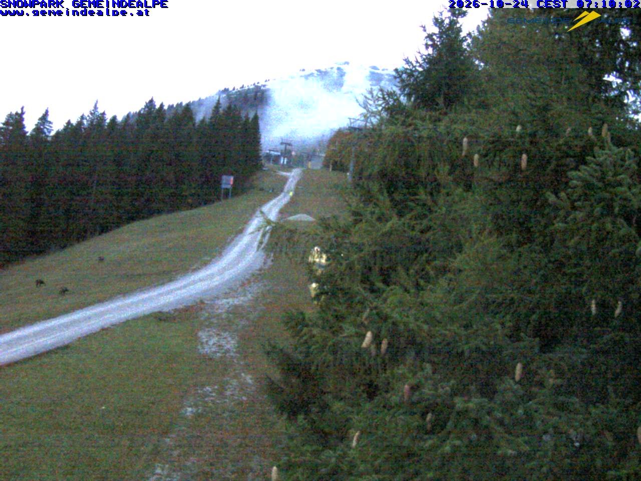 Archiv Foto Webcam Mitterbach - Gemeindealpe Snowpark