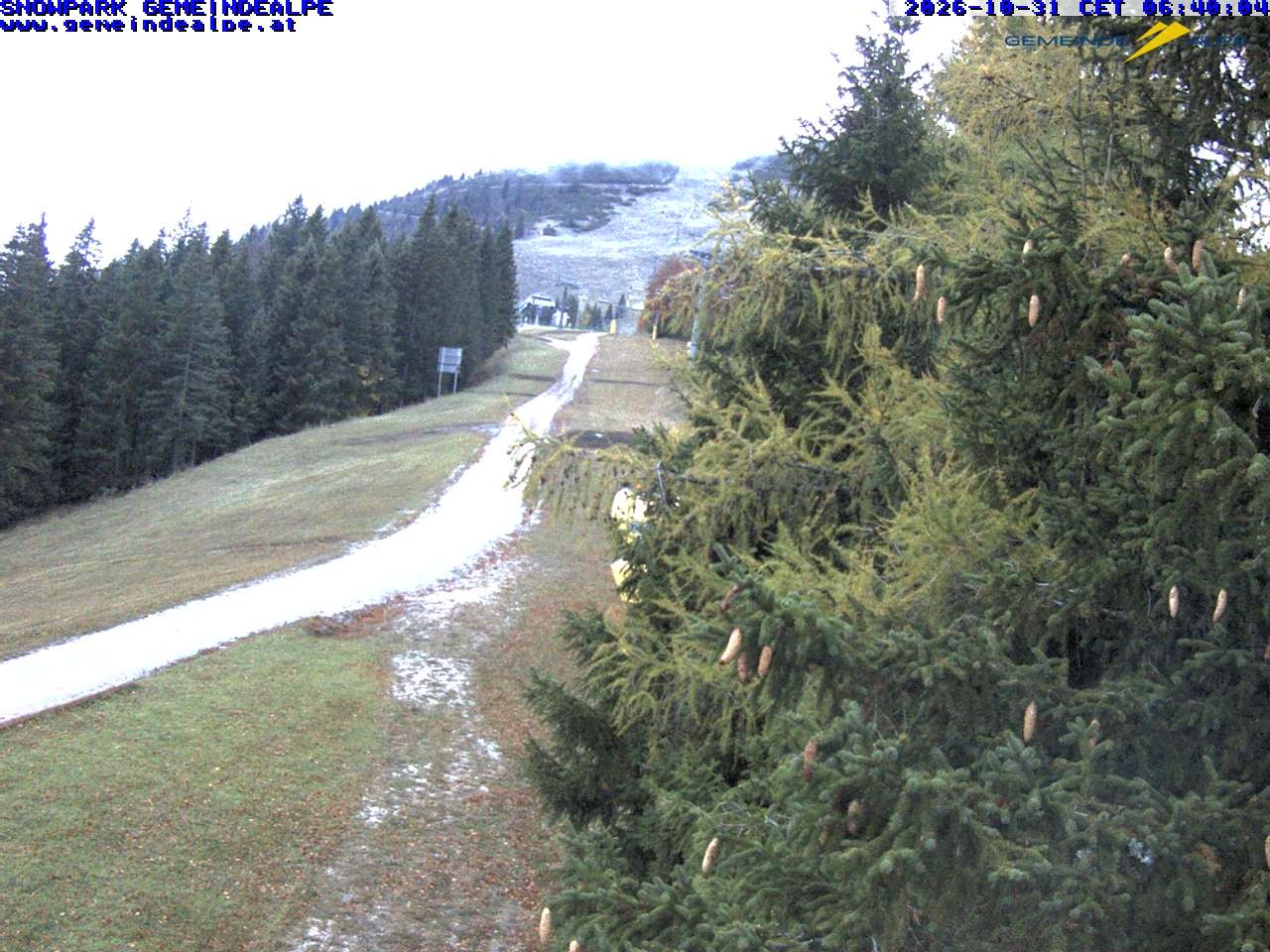 Archiv Foto Webcam Mitterbach - Gemeindealpe Snowpark