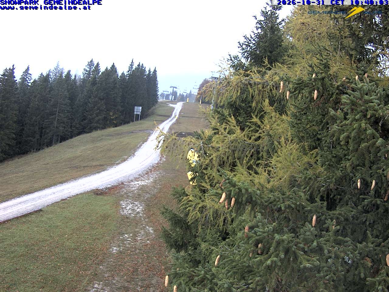 Archiv Foto Webcam Mitterbach - Gemeindealpe Snowpark