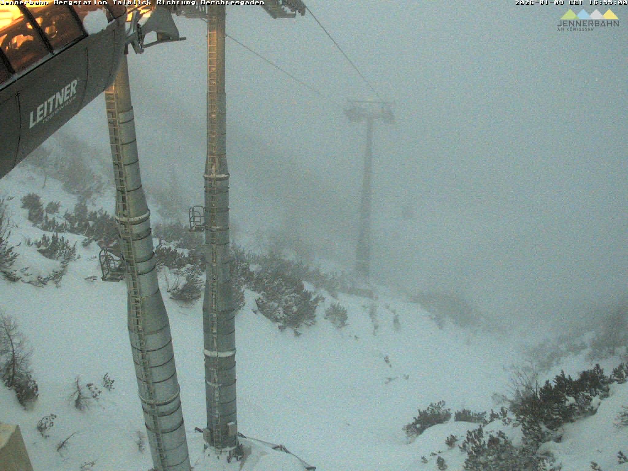 Archiv Foto Webcam Jenner - Blick ins Tal Gondelstation