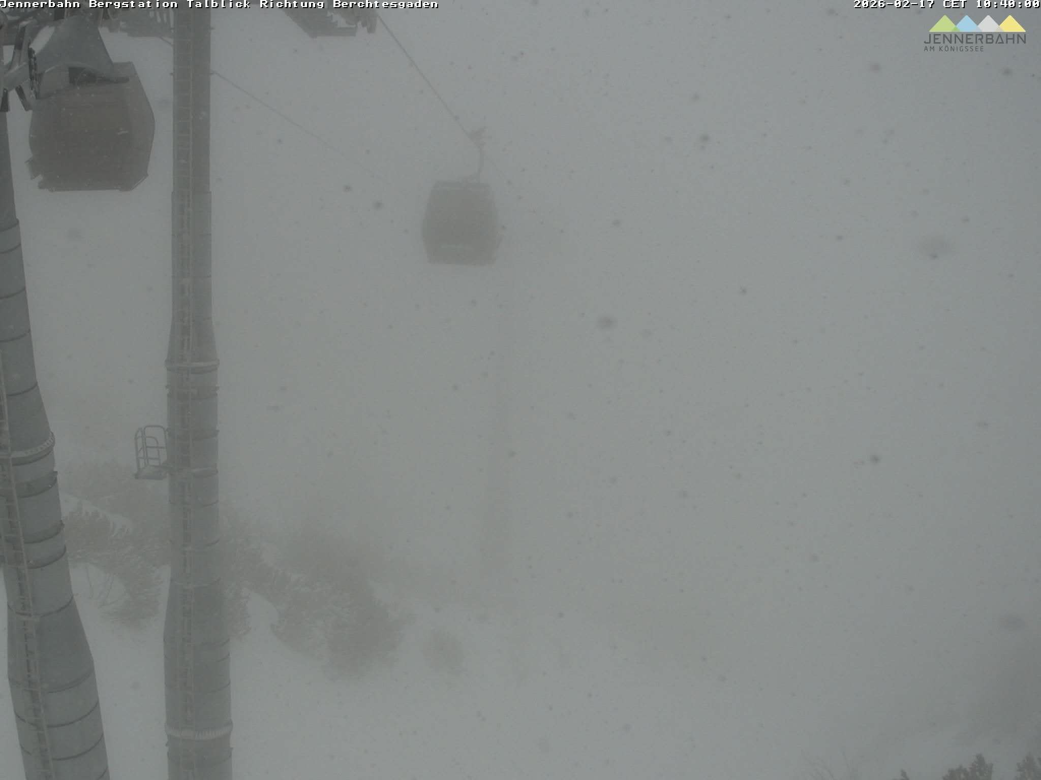 Archiv Foto Webcam Jenner - Blick ins Tal Gondelstation