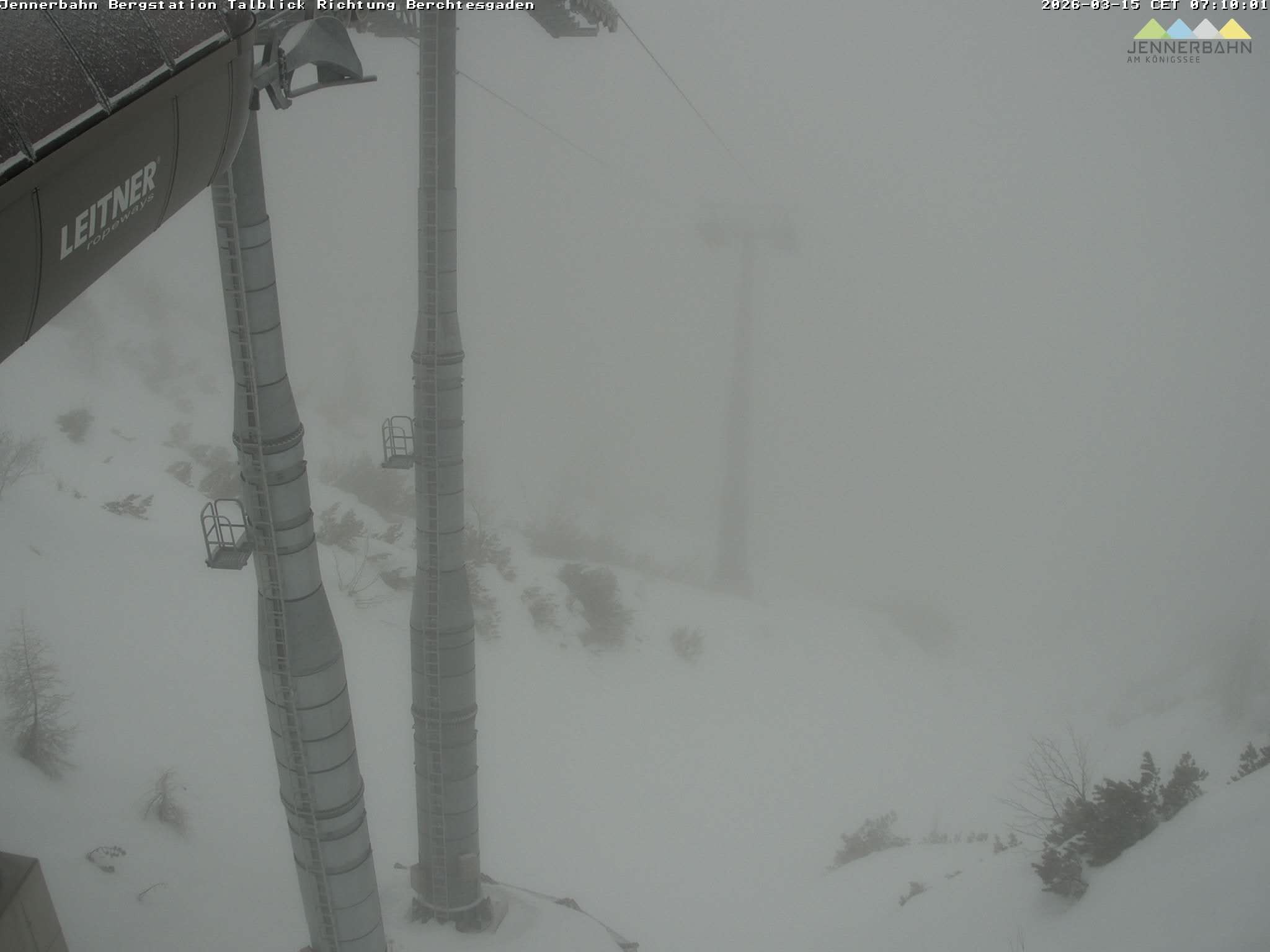 Archiv Foto Webcam Jenner - Blick ins Tal Gondelstation