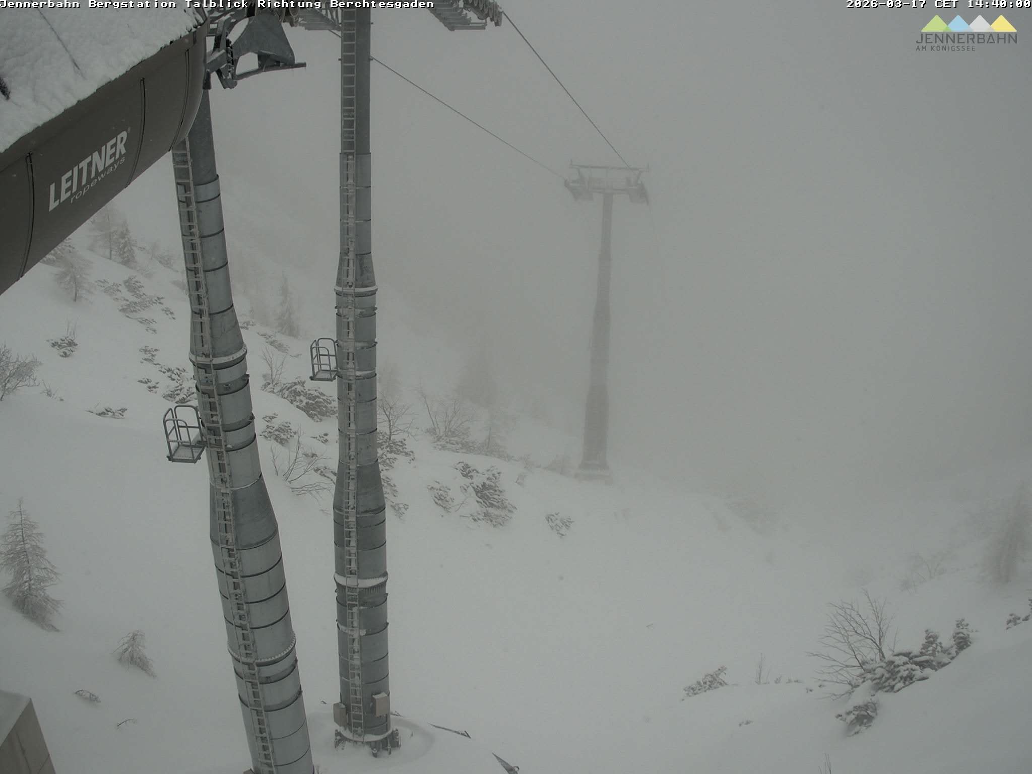 Archiv Foto Webcam Jenner - Blick ins Tal Gondelstation