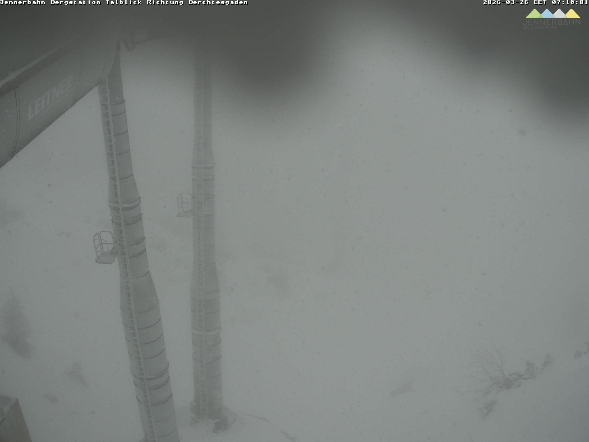 Archived image Webcam Jenner mountain - Valley View Cable Car