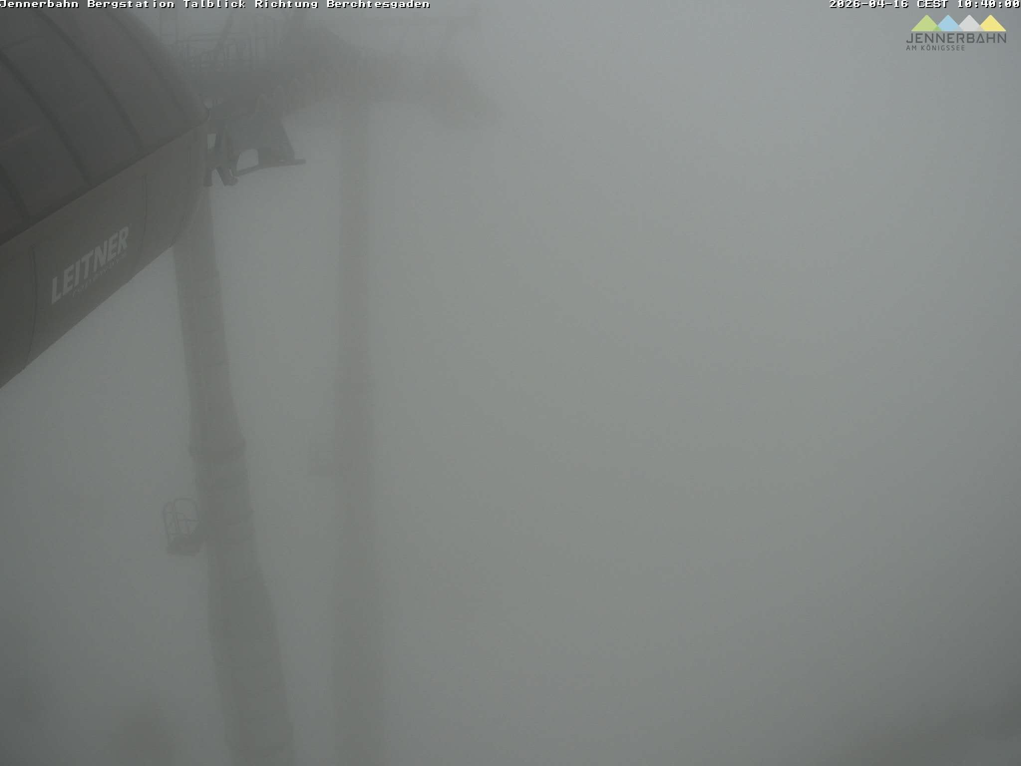 Archiv Foto Webcam Jenner - Blick ins Tal Gondelstation
