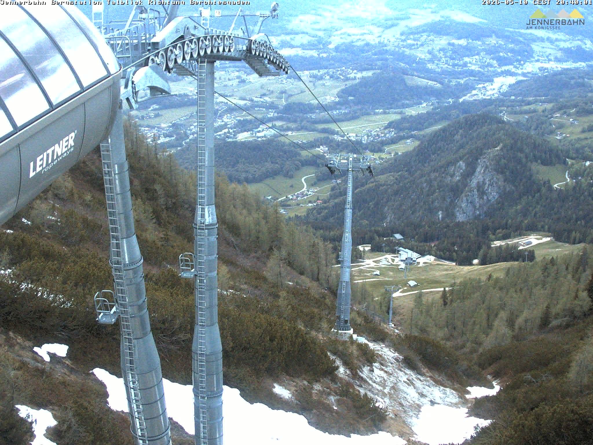 Archived image Webcam Jenner mountain - Valley View Cable Car