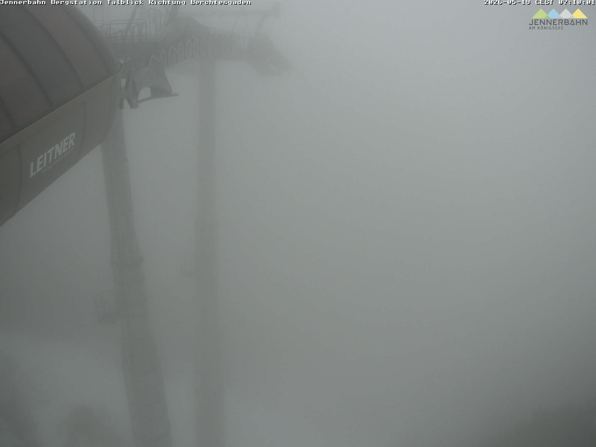 Archiv Foto Webcam Jenner - Blick ins Tal Gondelstation