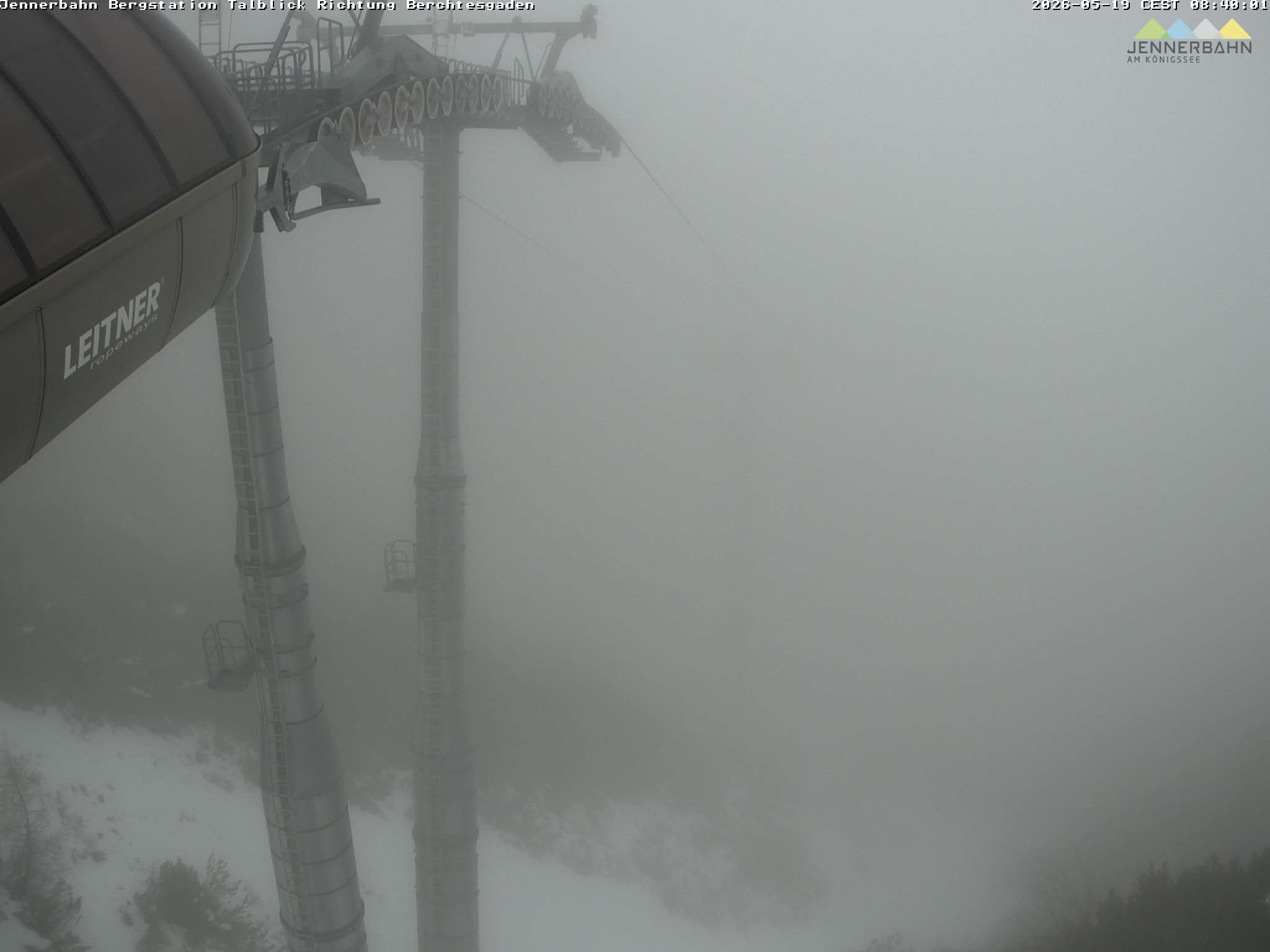 Archiv Foto Webcam Jenner - Blick ins Tal Gondelstation