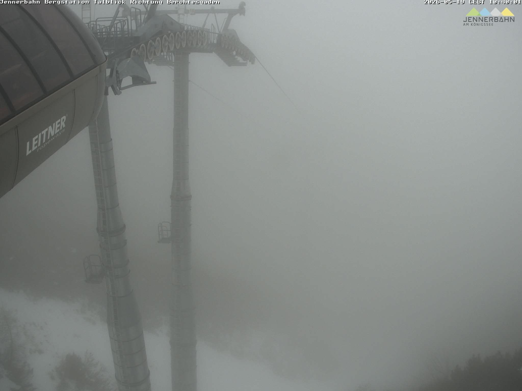 Archiv Foto Webcam Jenner - Blick ins Tal Gondelstation