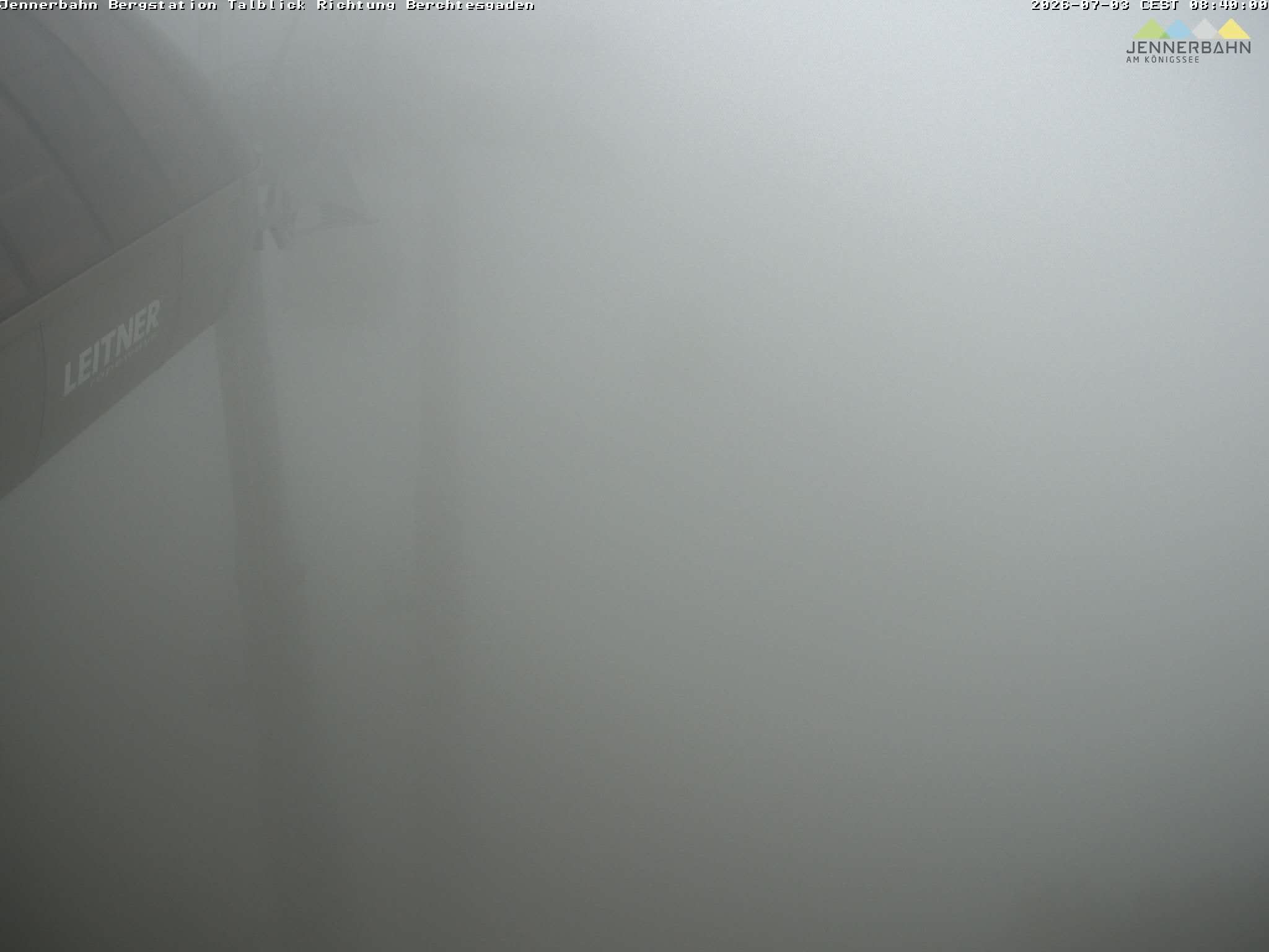 Archiv Foto Webcam Jenner - Blick ins Tal Gondelstation