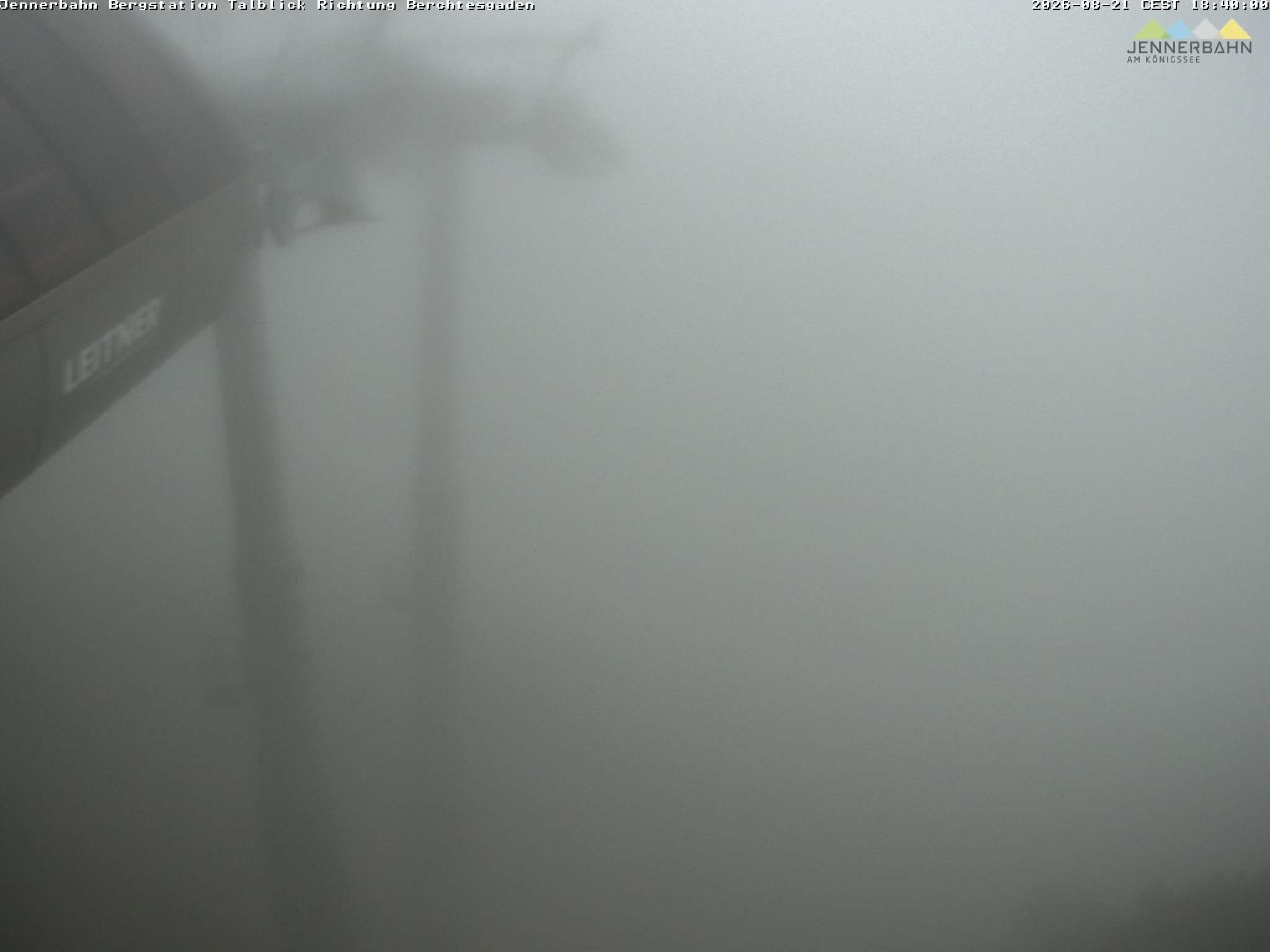 Archived image Webcam Jenner mountain - Valley View Cable Car