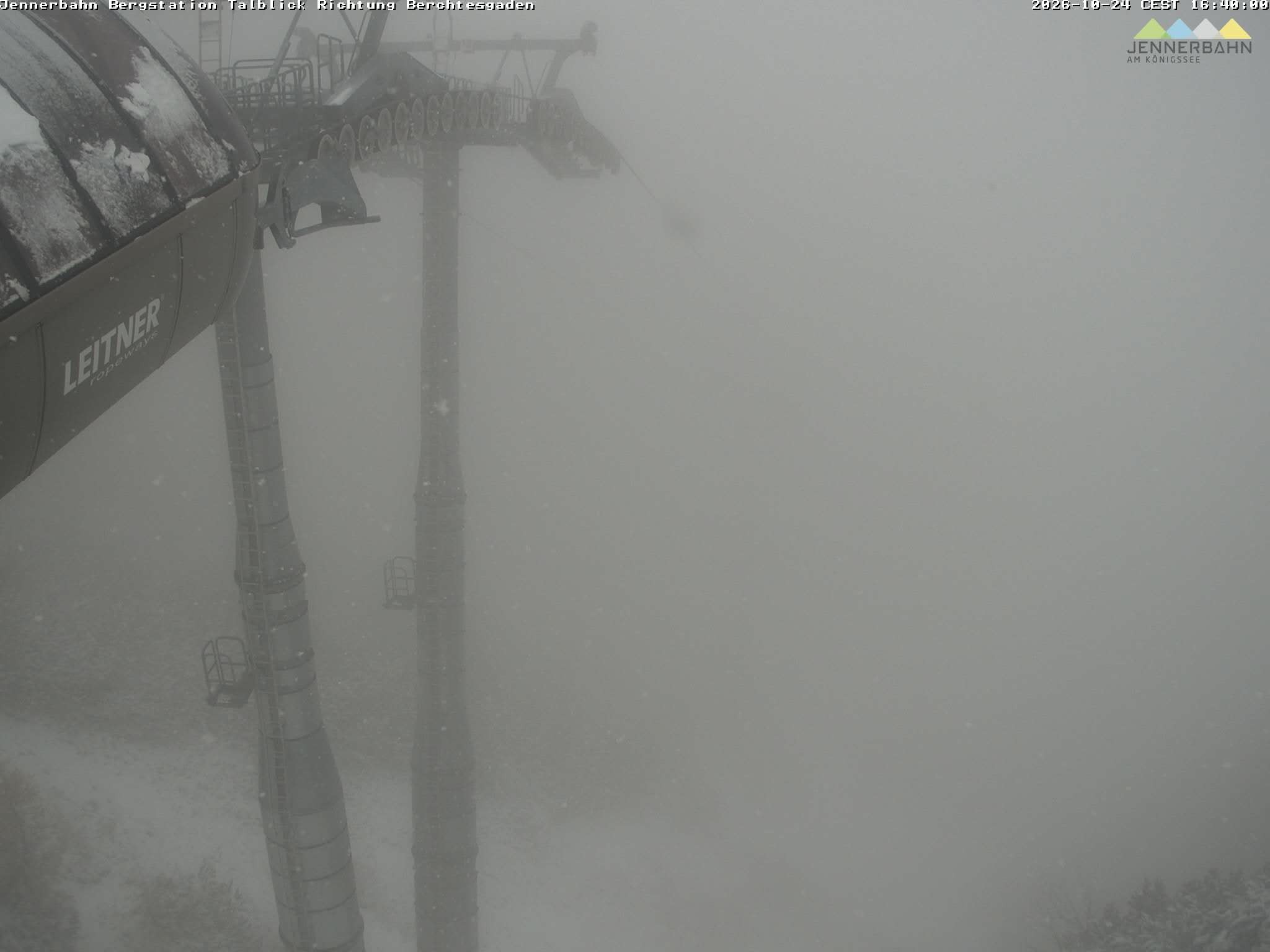 Archived image Webcam Jenner mountain - Valley View Cable Car