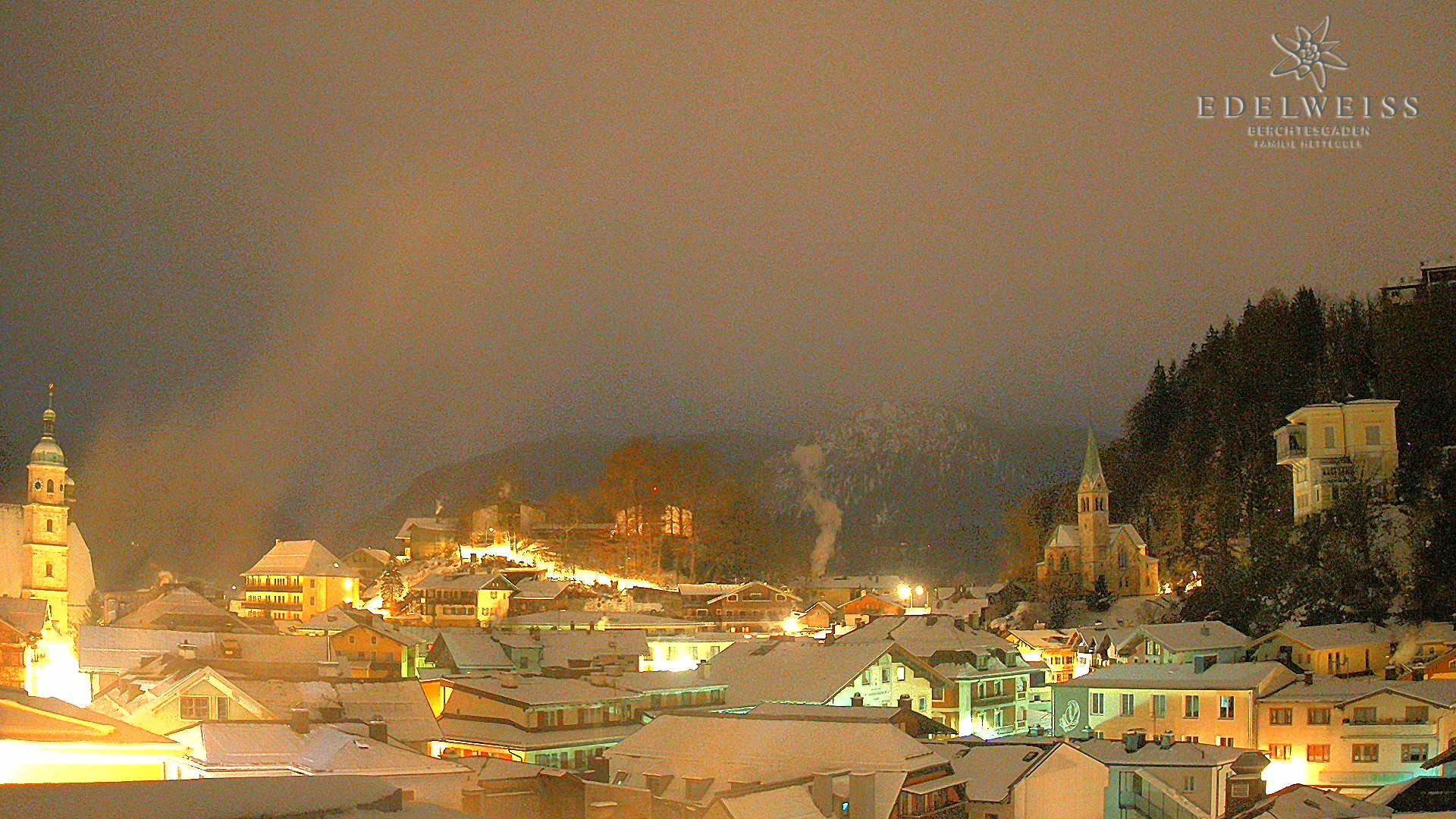 Archived image Webcam Berchtesgaden - City Centre