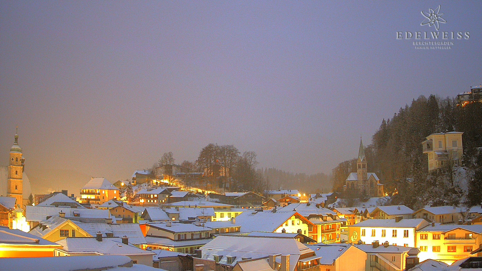 Archived image Webcam Berchtesgaden - City Centre