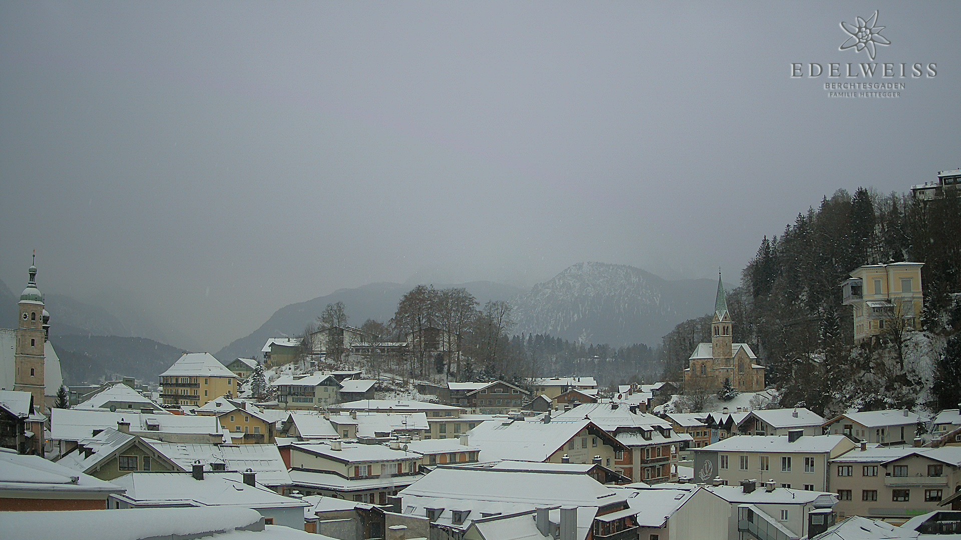 Archived image Webcam Berchtesgaden - City Centre