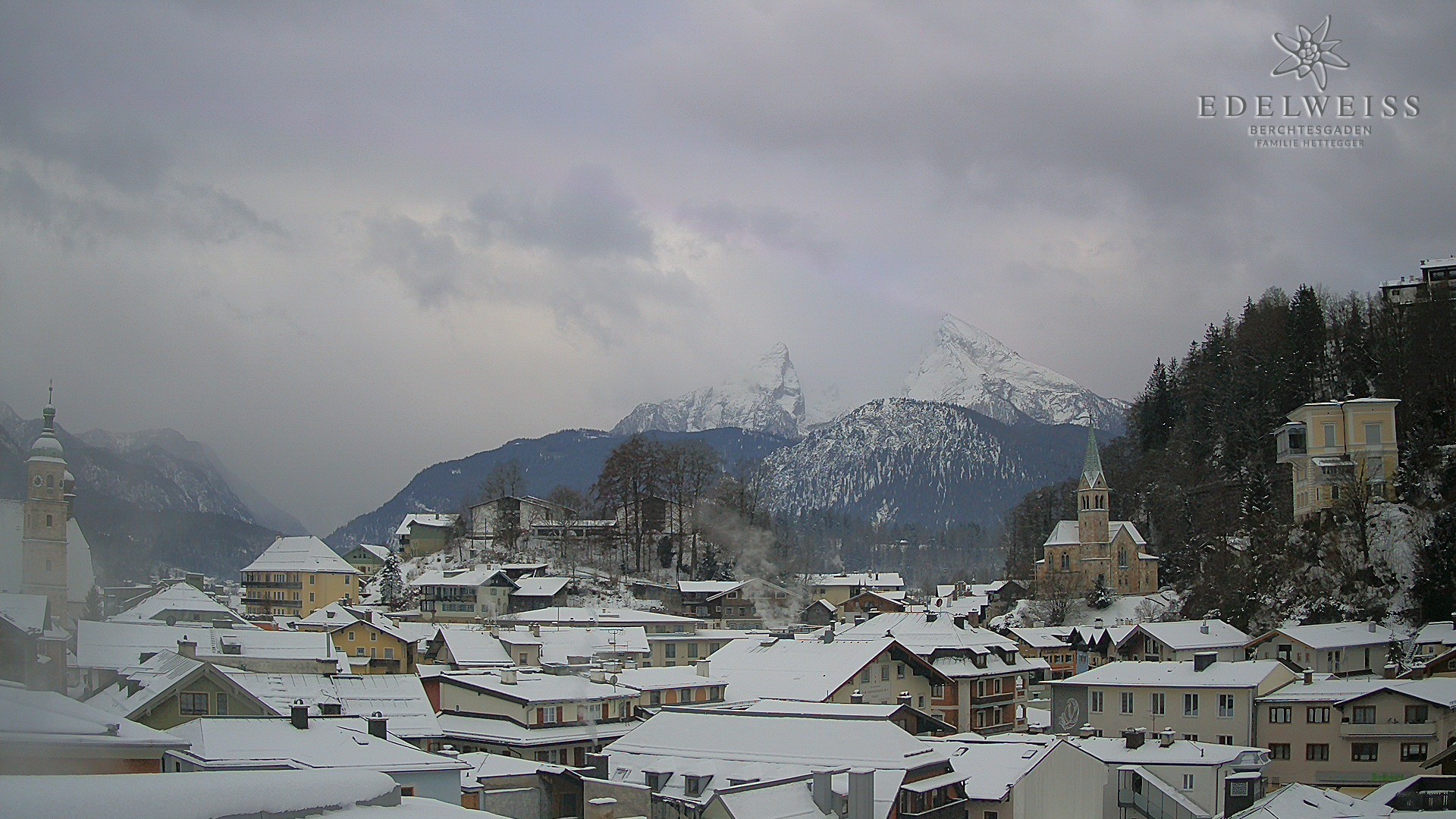 Archived image Webcam Berchtesgaden - City Centre