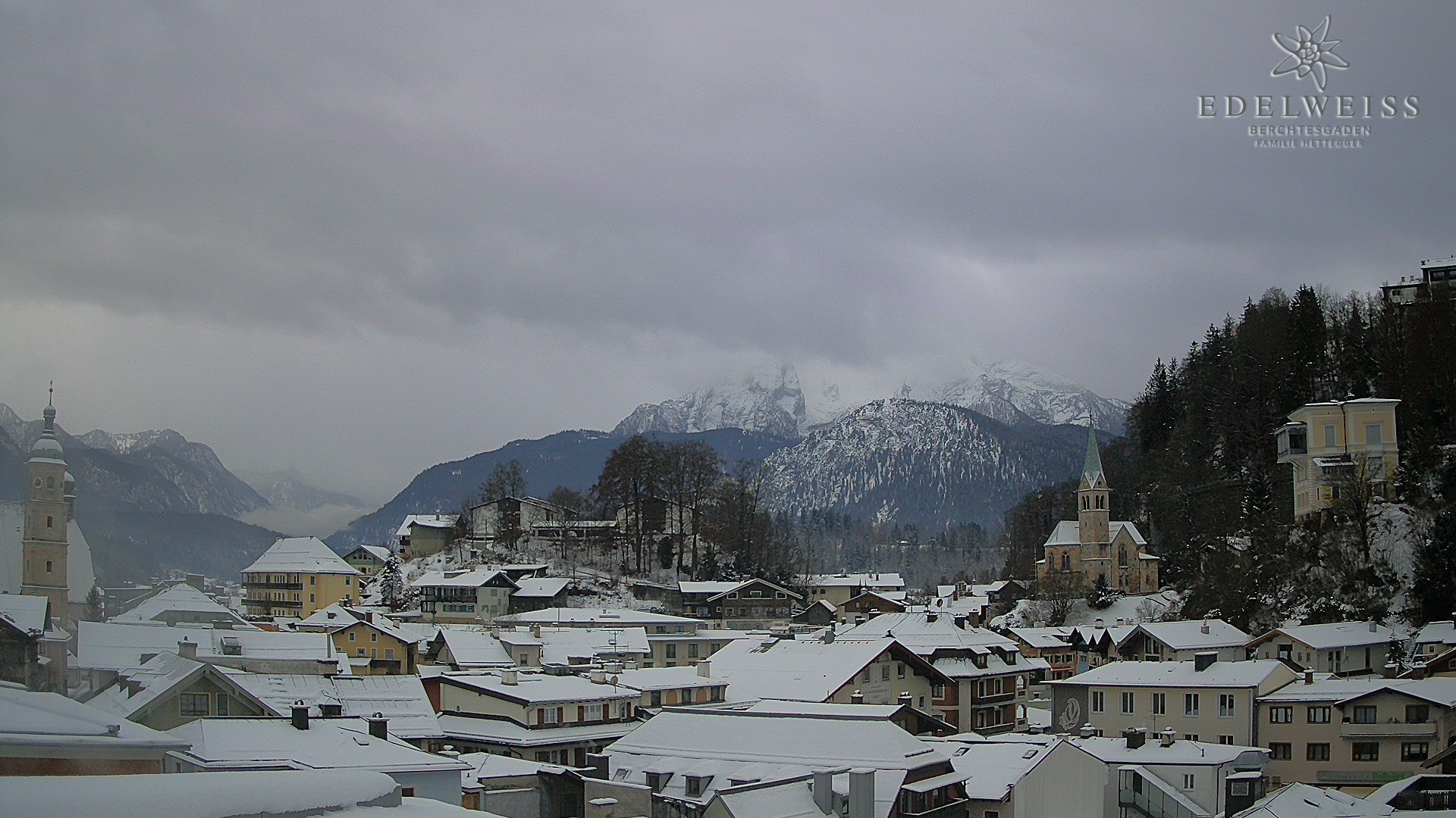 Archived image Webcam Berchtesgaden - City Centre