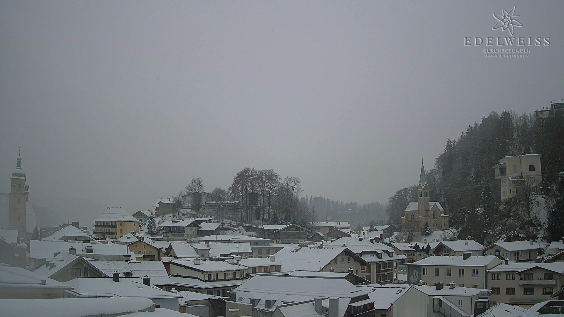 Archived image Webcam Berchtesgaden - City Centre