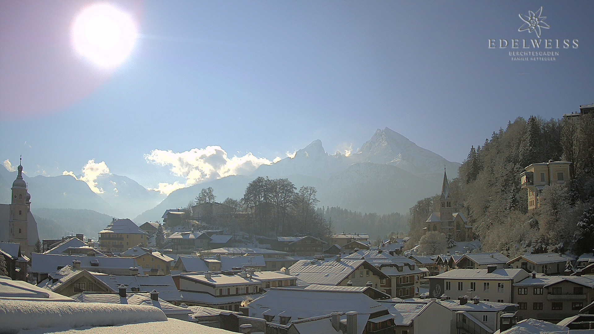 Archiv Foto Webcam Zentrum von Berchtesgaden