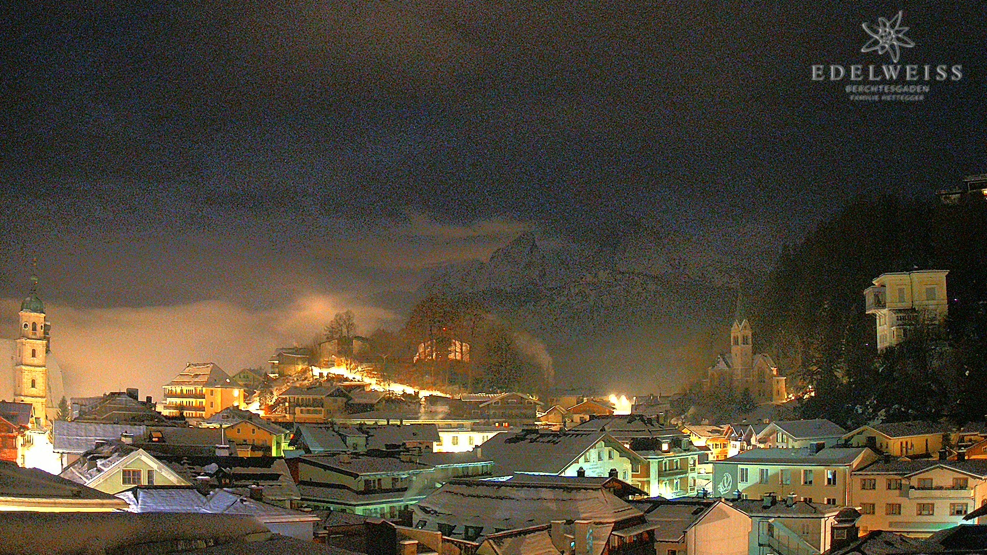 Archived image Webcam Berchtesgaden - City Centre