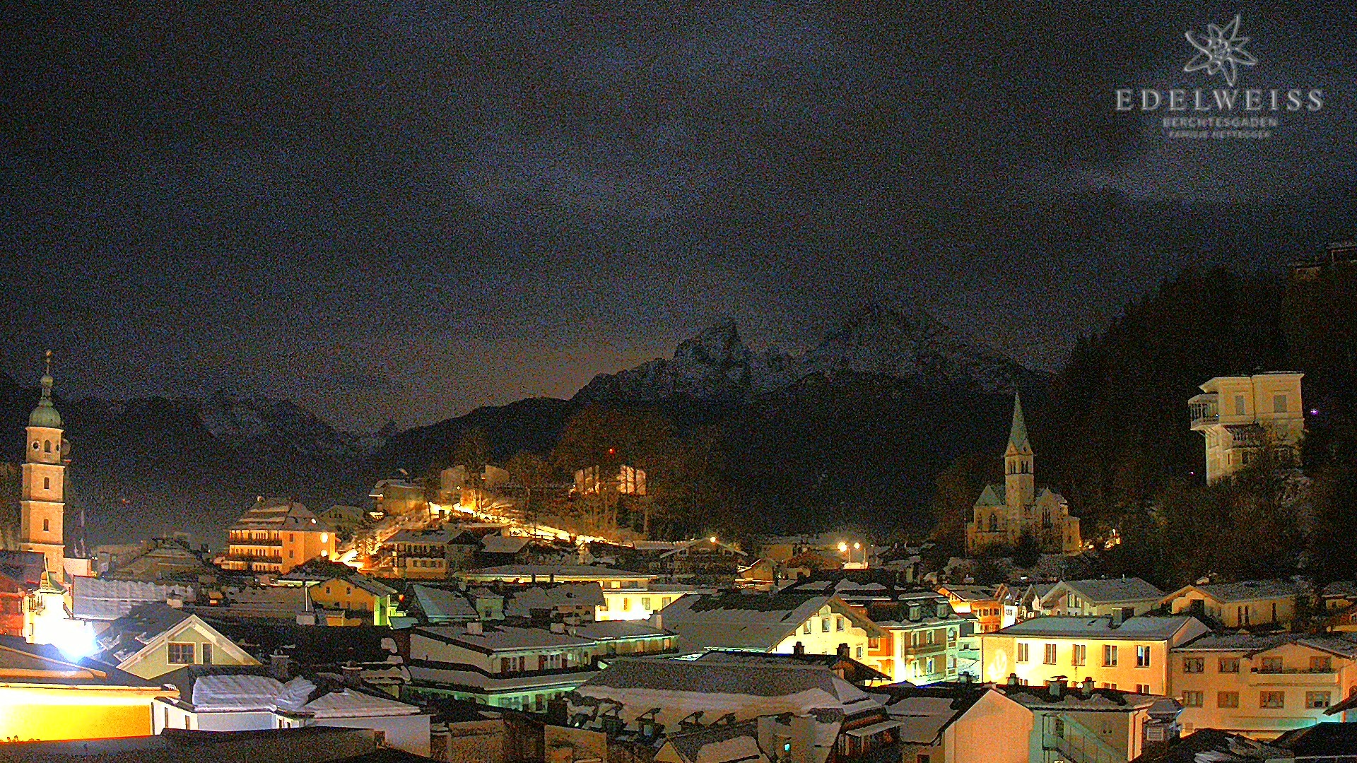 Archived image Webcam Berchtesgaden - City Centre