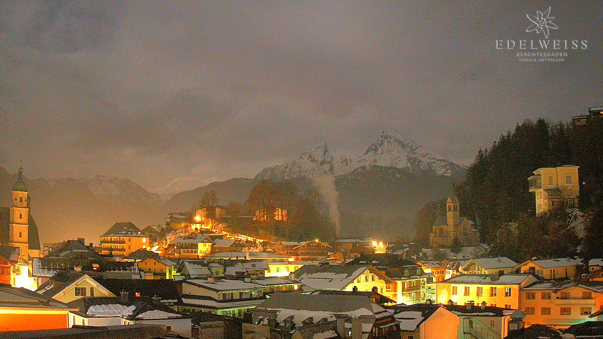 Archived image Webcam Berchtesgaden - City Centre