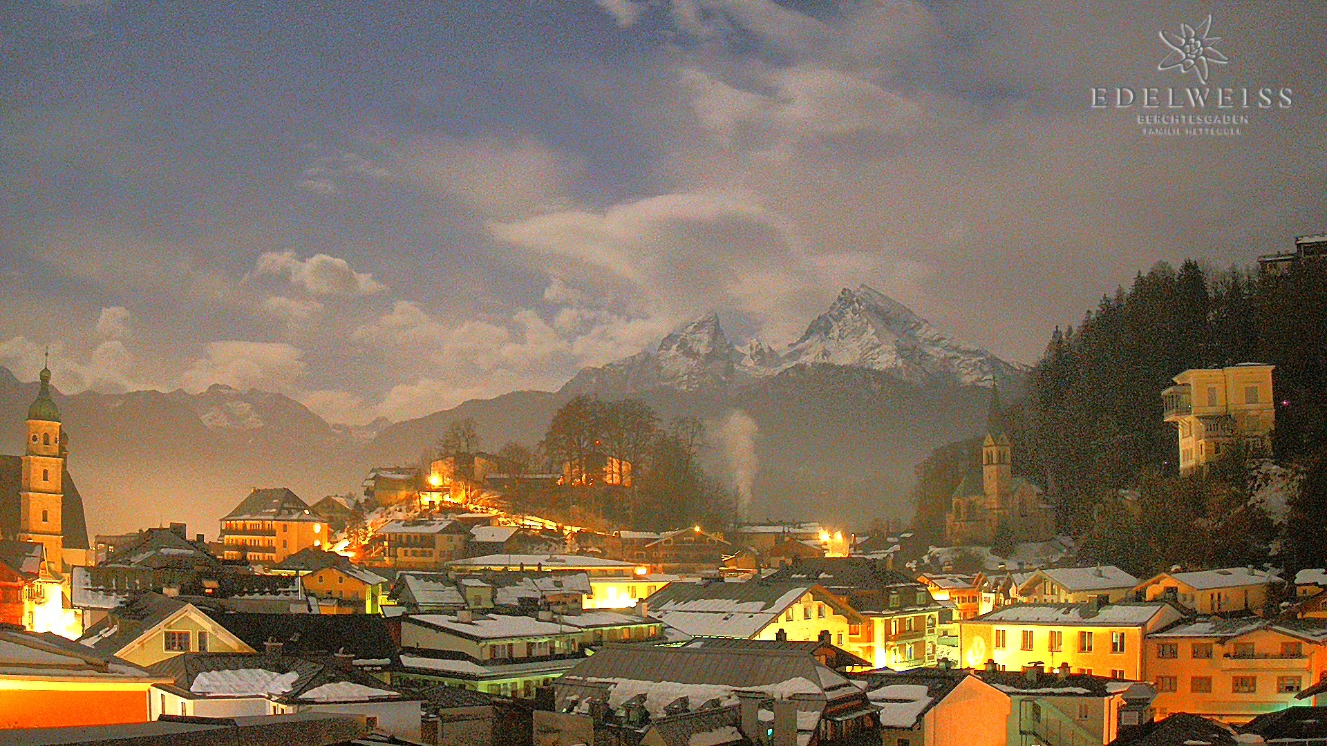 Archived image Webcam Berchtesgaden - City Centre