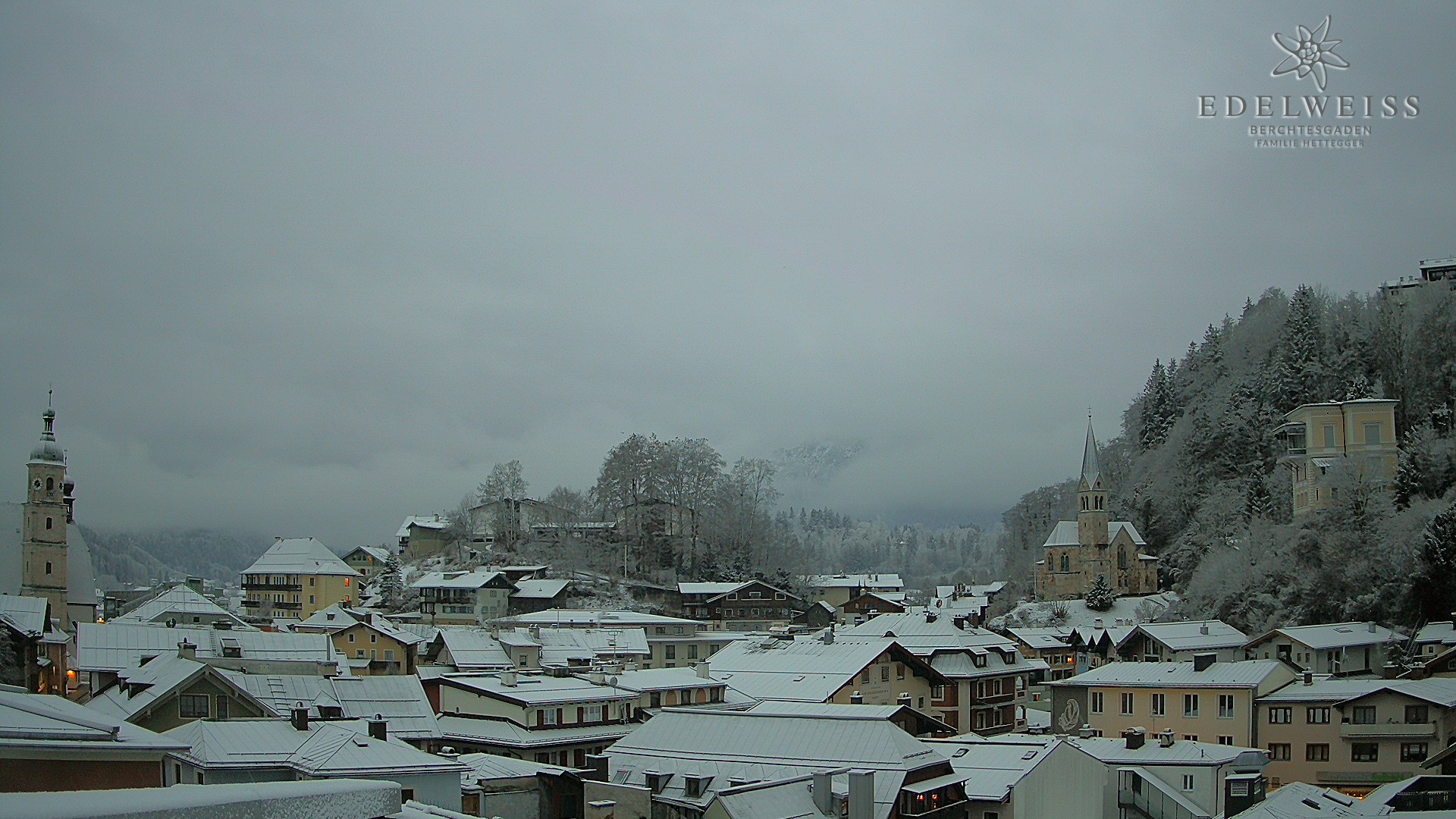 Archived image Webcam Berchtesgaden - City Centre