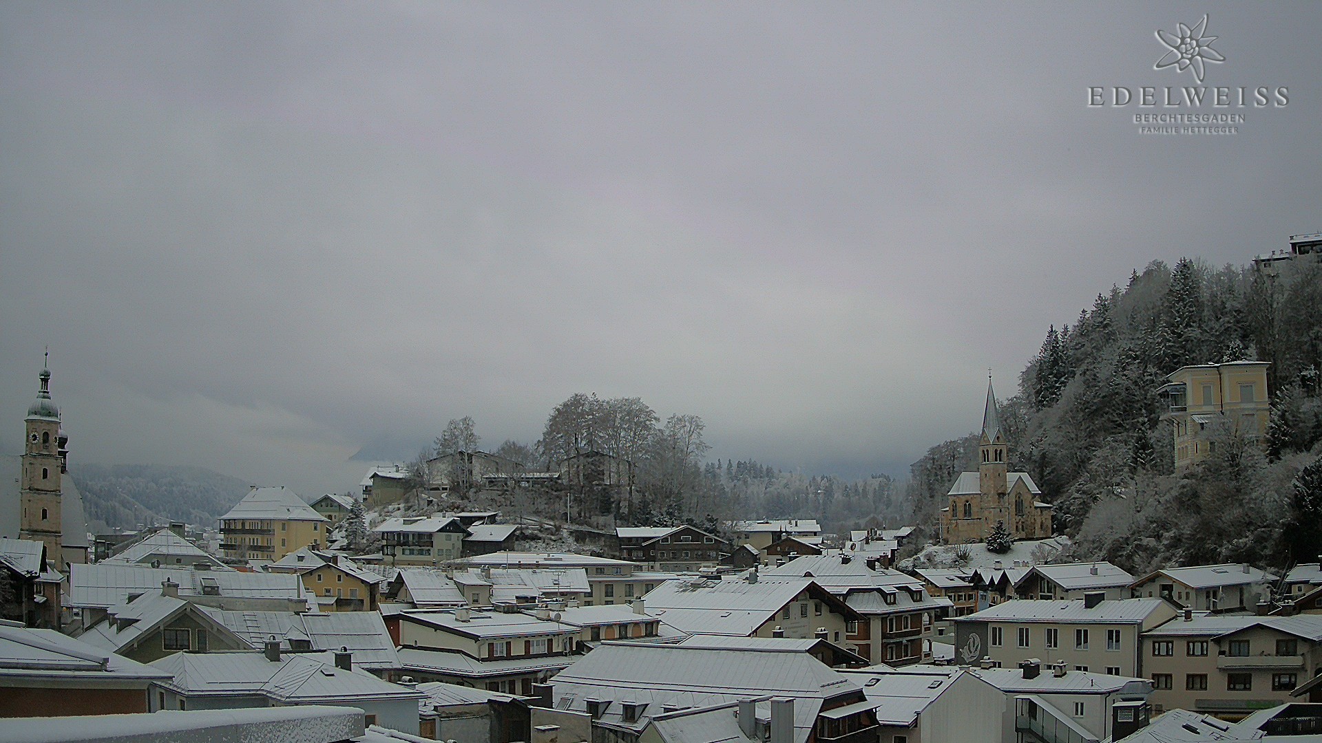 Archived image Webcam Berchtesgaden - City Centre