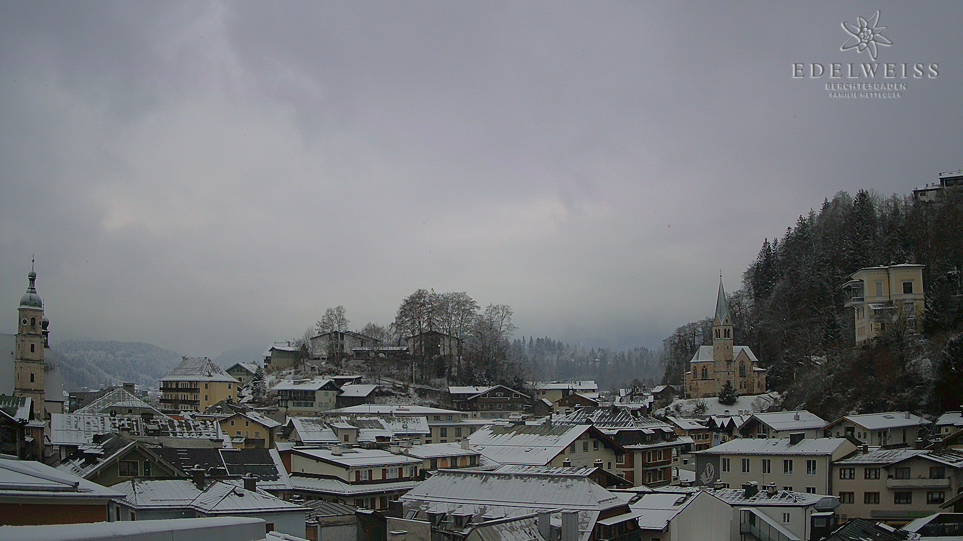 Archived image Webcam Berchtesgaden - City Centre
