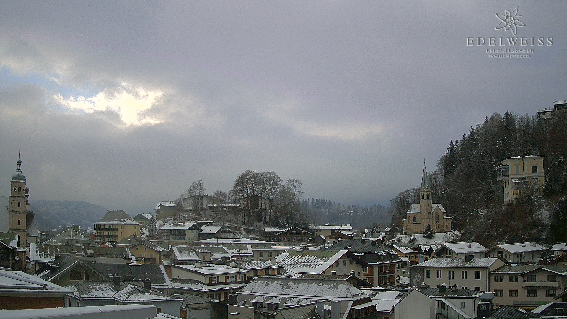 Archived image Webcam Berchtesgaden - City Centre
