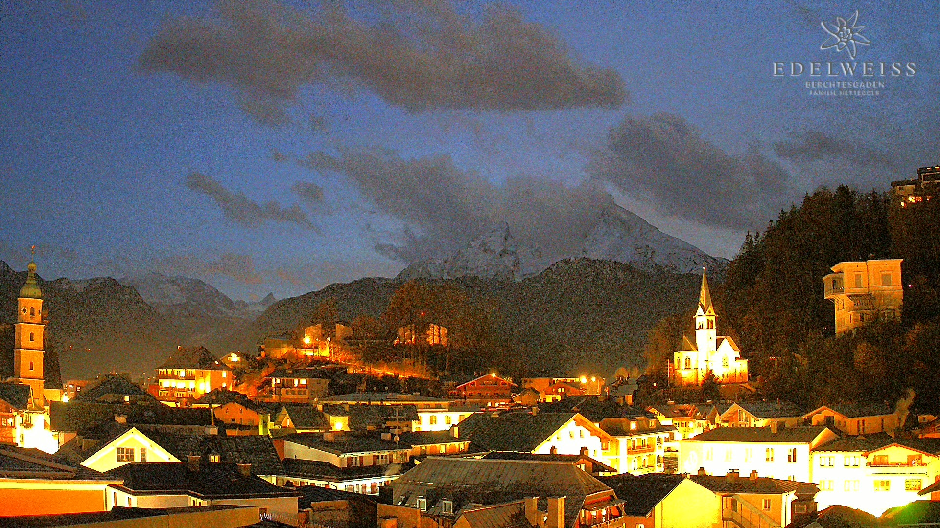 Archived image Webcam Berchtesgaden - City Centre