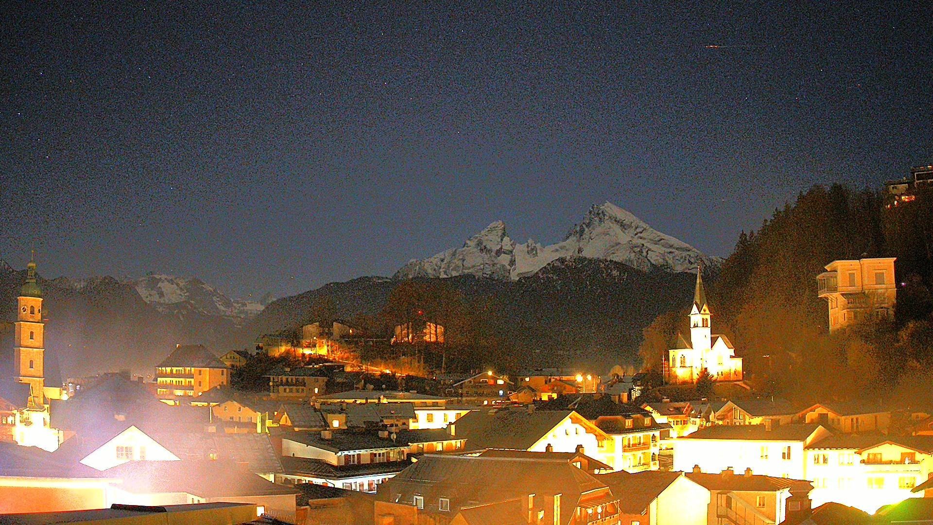 Archived image Webcam Berchtesgaden - City Centre