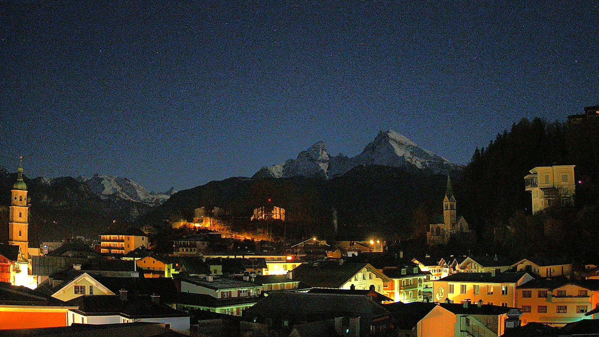 Archived image Webcam Berchtesgaden - City Centre