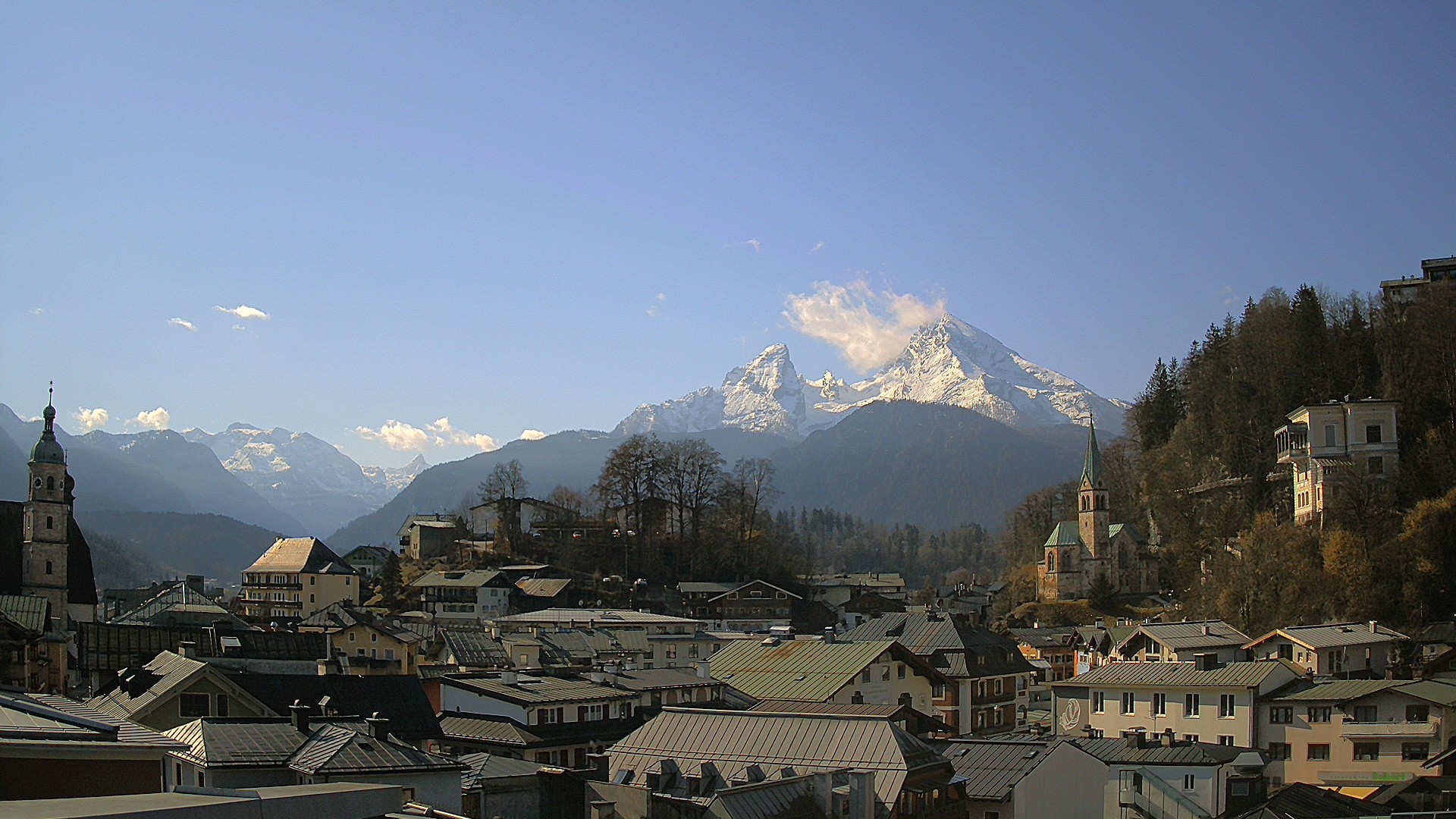 Archiv Foto Webcam Zentrum von Berchtesgaden