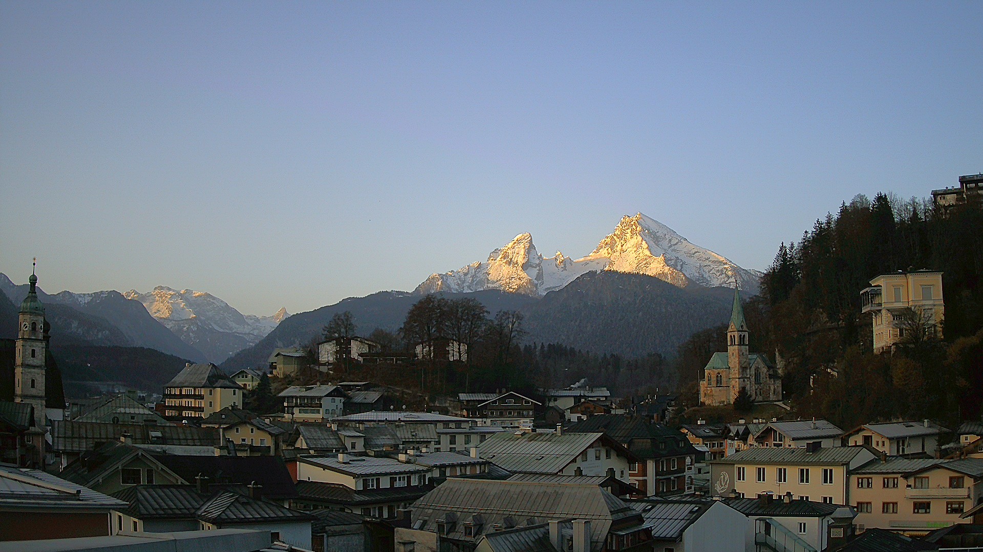 Archiv Foto Webcam Zentrum von Berchtesgaden