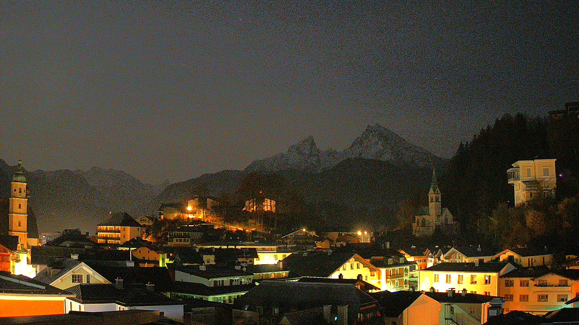 Archived image Webcam Berchtesgaden - City Centre
