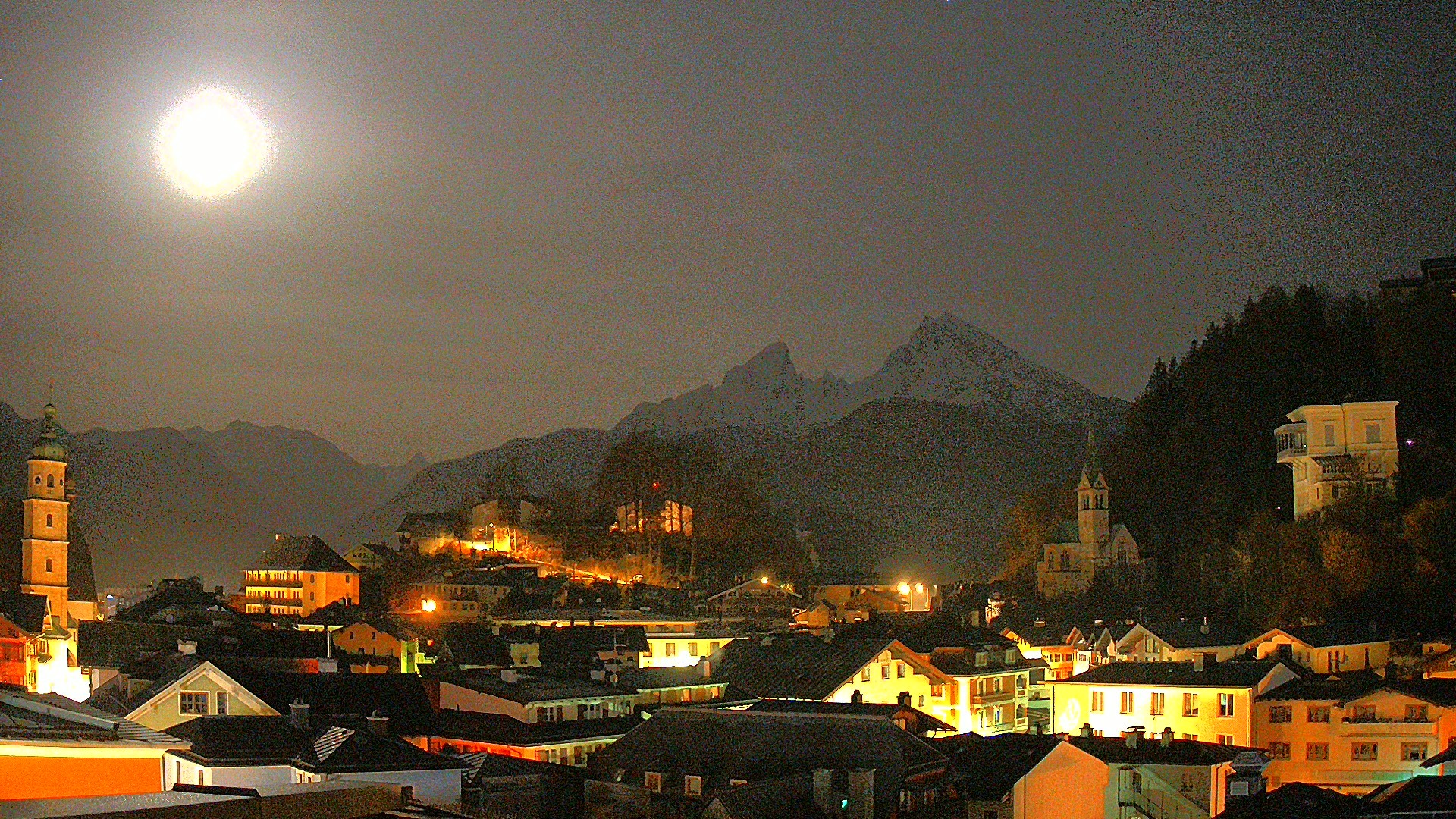 Archived image Webcam Berchtesgaden - City Centre