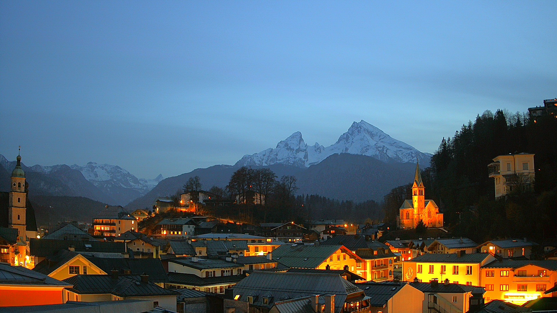 Archiv Foto Webcam Zentrum von Berchtesgaden