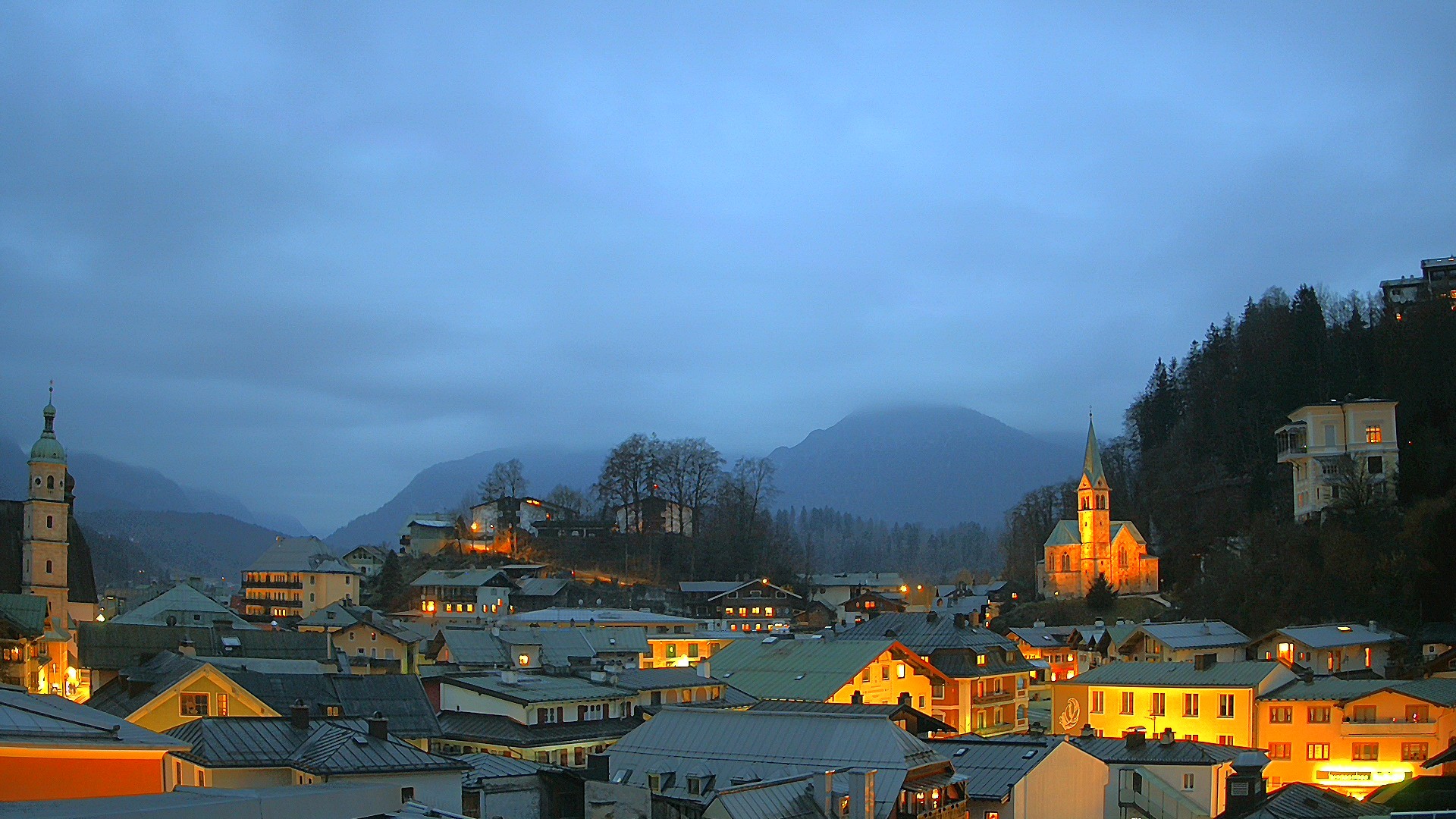 Archiv Foto Webcam Zentrum von Berchtesgaden