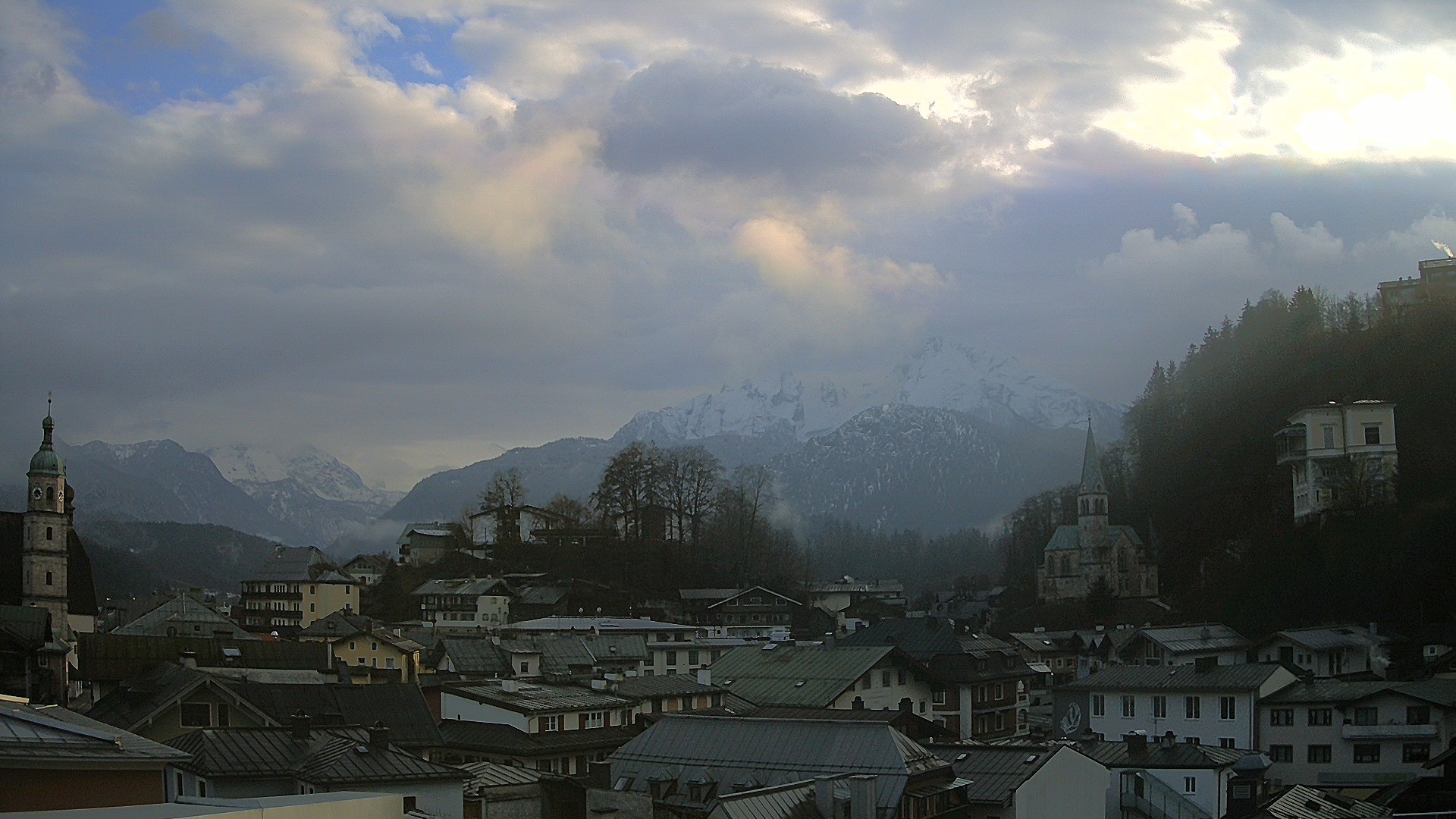 Archiv Foto Webcam Zentrum von Berchtesgaden