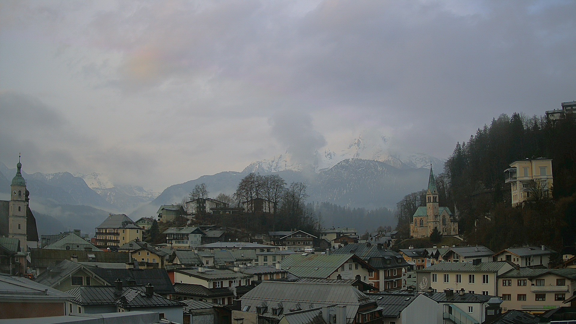 Archiv Foto Webcam Zentrum von Berchtesgaden