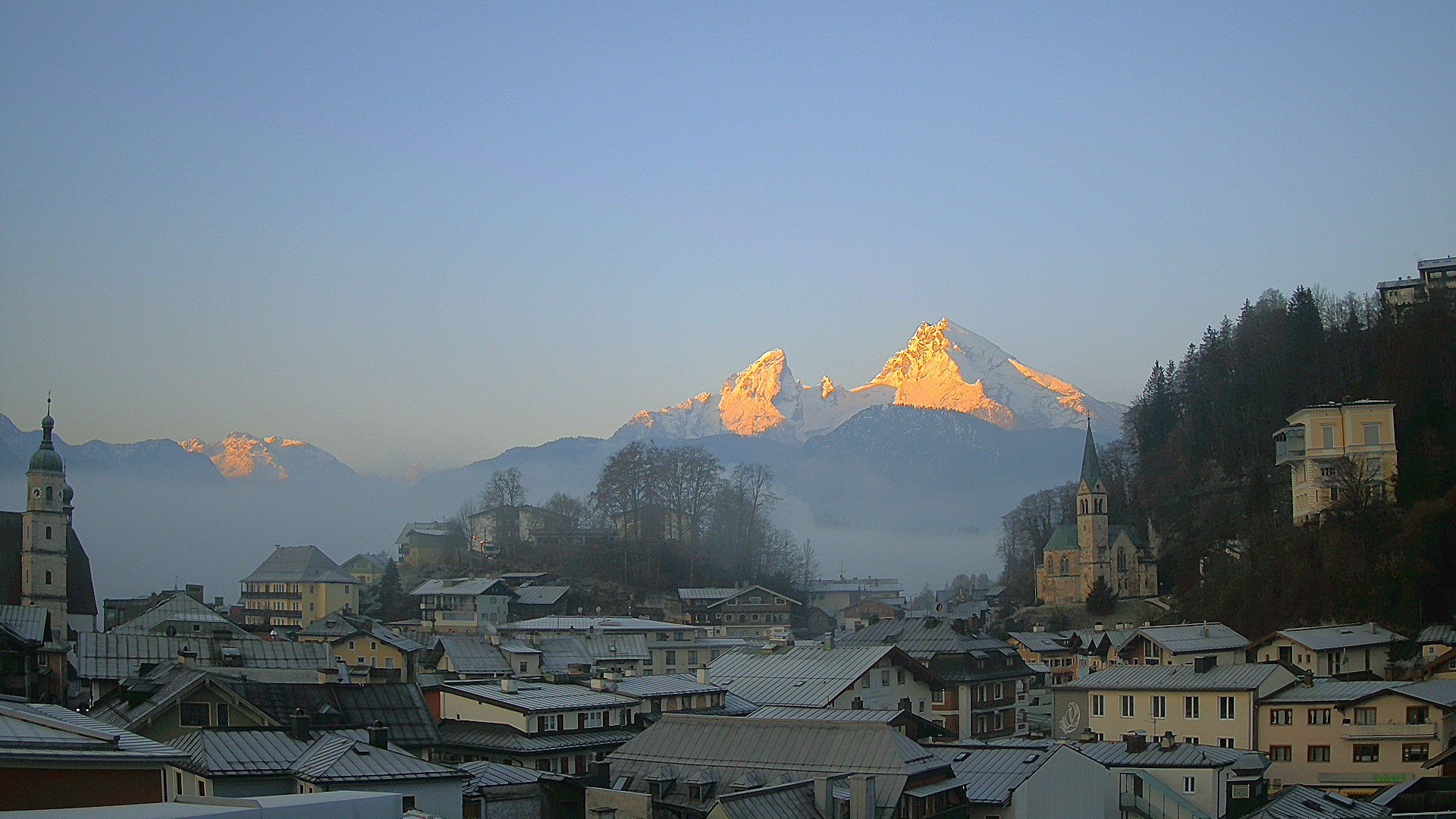Archiv Foto Webcam Zentrum von Berchtesgaden