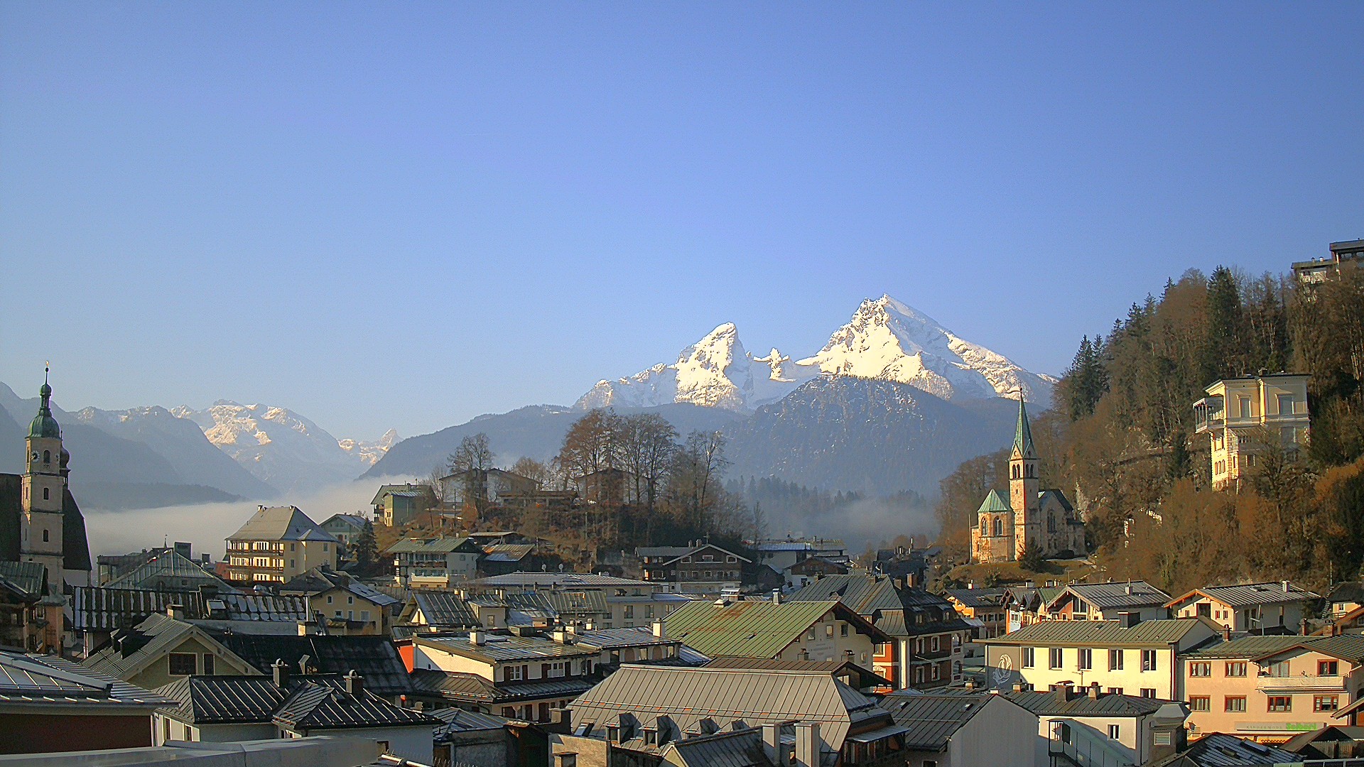 Archiv Foto Webcam Zentrum von Berchtesgaden